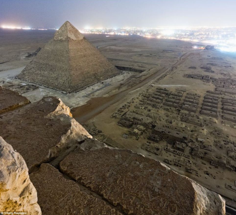foto proibida das piramides