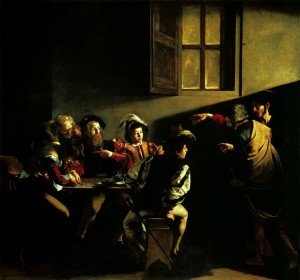 Caravaggio - A vocação de São Mateus 1599-60