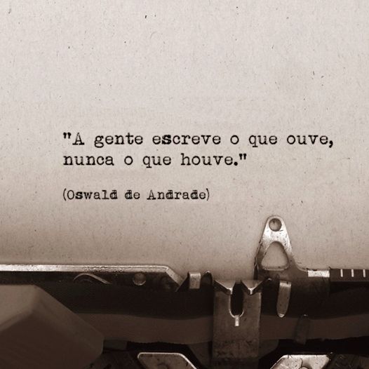 Oswald de Andrade - frases