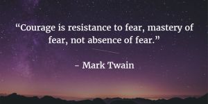 coragem - Mark Twain
