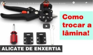 alicate de enxertia - enxerto