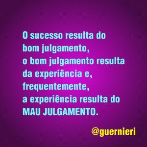 erros e sucesso